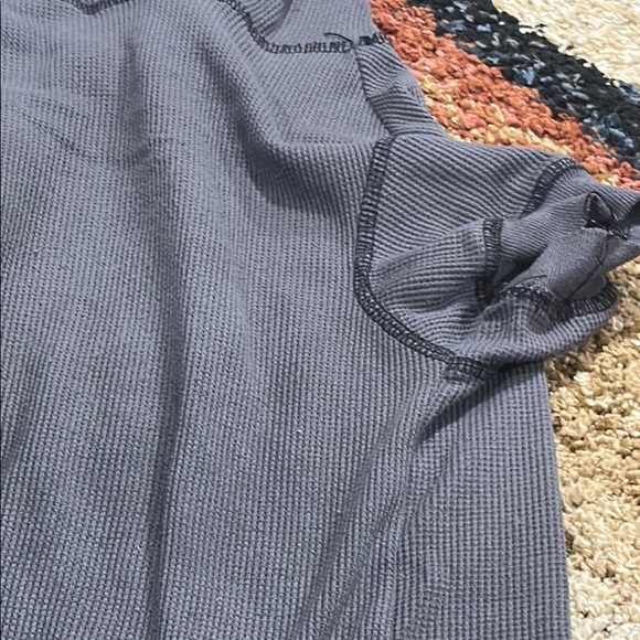 Cozy Dog Gray Dog Hoodie w/white furry trim NWOT cinch draw waist XL - Picture 4 of 8